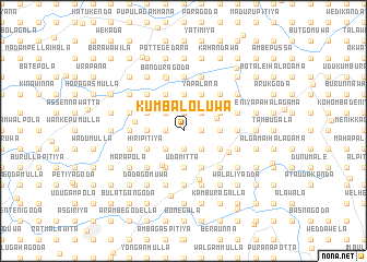 map of Kumbaloluwa