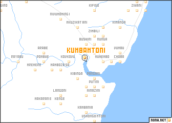 map of Kumbamtoni