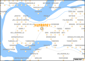 map of Kumbaney