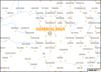 map of Kumbavulahun