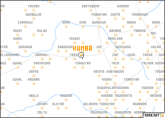 map of Kumba