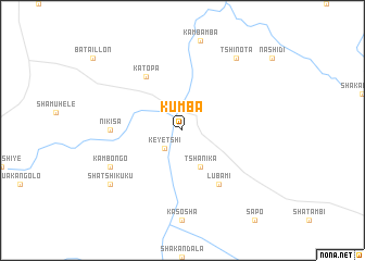 map of Kumba
