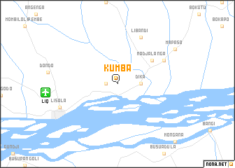 map of Kumba