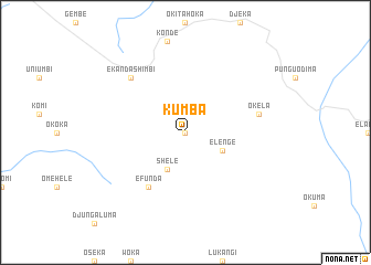 map of Kumba