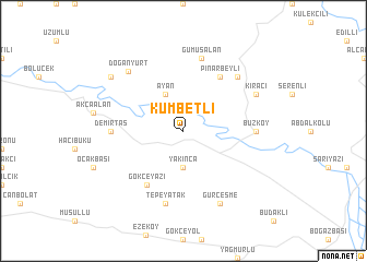 map of Kümbetli