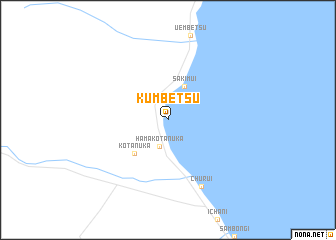 map of Kumbetsu