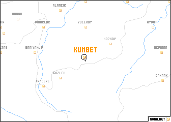 map of Kümbet