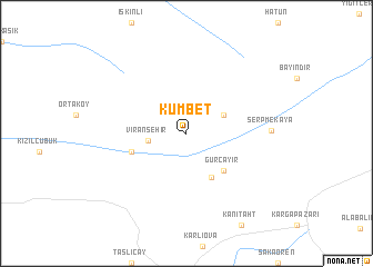 map of Kümbet