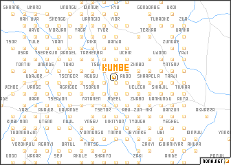 map of Kumbe