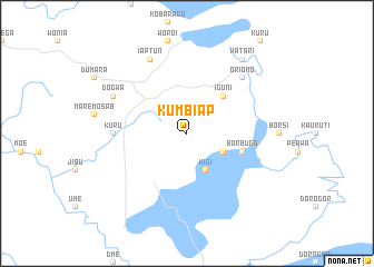 map of Kumbiap