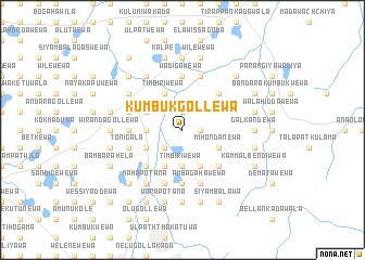 map of Kumbukgollewa