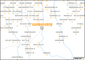 map of Kumbukkana