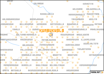 map of Kumbukwala