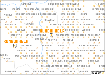 map of Kumbukwela