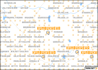 map of Kumbukwewa