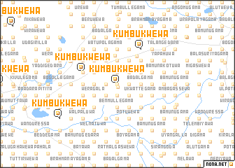 map of Kumbukwewa