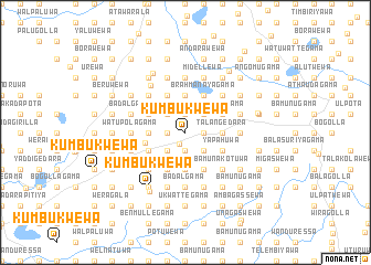 map of Kumbukwewa