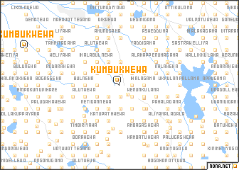 map of Kumbukwewa