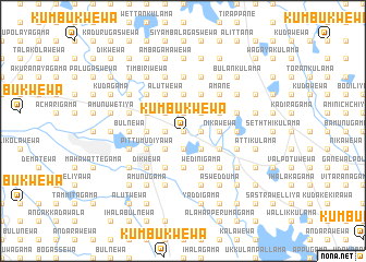map of Kumbukwewa