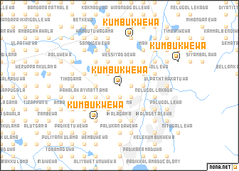 map of Kumbukwewa