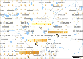 map of Kumbukwewa