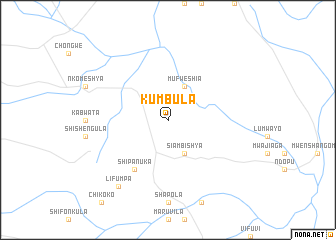map of Kumbula
