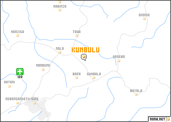 map of Kumbulu