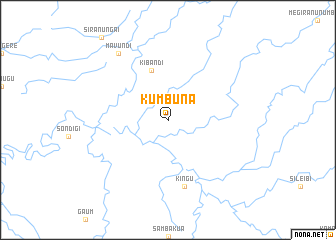 map of Kumbuna