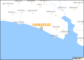 map of Kumburgaz