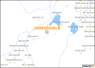 map of Kumburuwela