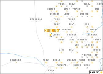 map of Kumbur