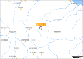 map of Kumbu