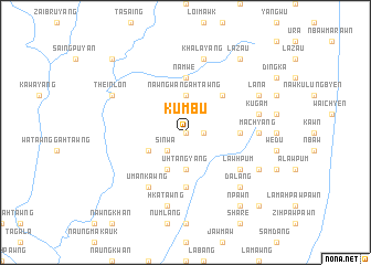 map of Kumbu