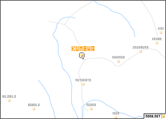 map of Kumbwa