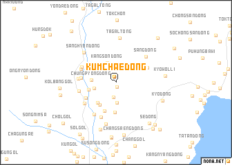 map of Kŭmch\