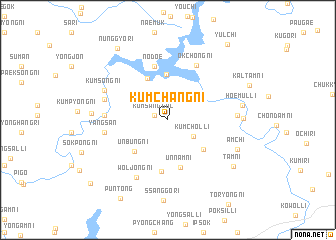 map of Kŭmch\