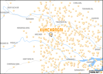 map of Kŭmch\