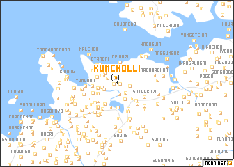 map of Kŭmch\