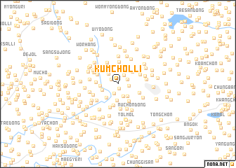 map of Kŭmch\