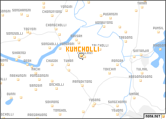 map of Kŭmch\