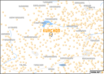 map of Kŭmch\