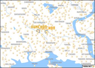 map of Kŭmch\