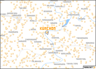 map of Kŭmch\