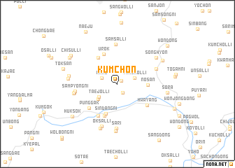 map of Kŭmch\