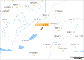 map of Kumdere