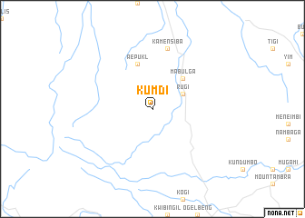 map of Kumdi