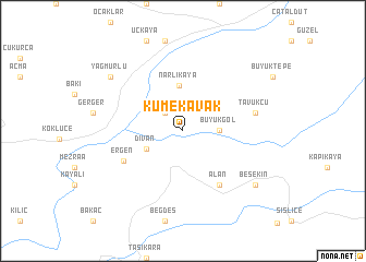 map of Kümekavak