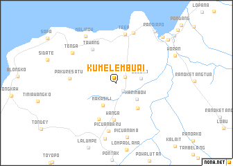 map of Kumelembuai