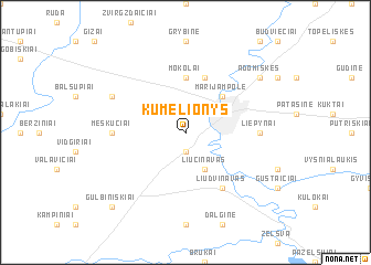 map of Kumelionys