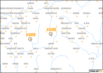 map of Kume